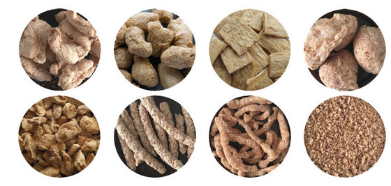 25*3*4 自動ソーヤ豆タンパク質 ソーヤ切片製造機械 CE認証