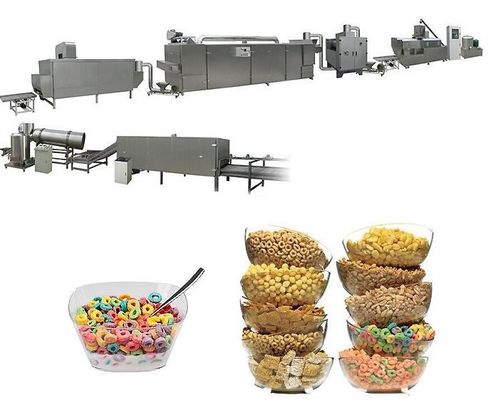 多機能エクストルーダー 玉ねぎ・トウモロコシ・フライド 朝食穀物 機械 生産ライン