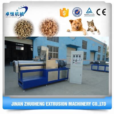 小規模・中規模ペットフード生産用 PLC制御型ツインスクリューエクストルーダー