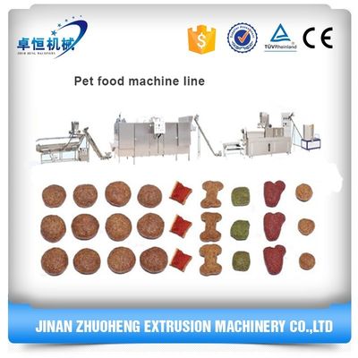 完全に自動化ステンレスエースエクスプローダーを持つペットフード加工生産ライン