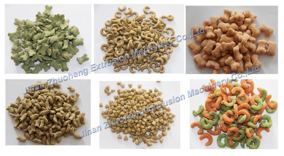 ステンレス鋼 ペットフード加工 エクストルーダーマシンライン シメンスモーターオプション