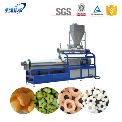 パーソナライズされた加工のための完全自動トウモロコシパフスナックエクストルーダー生産ライン