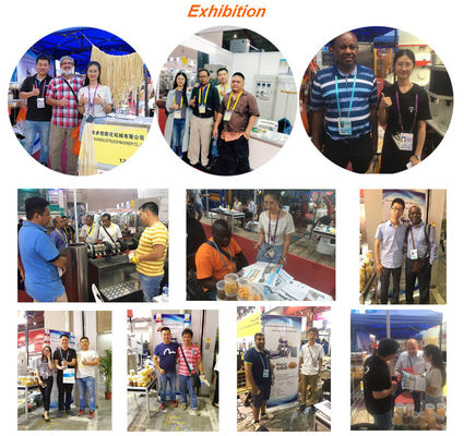 スナック用の自動コーンパフ生産ライン 食品製造 オーダーメイドライスマシン