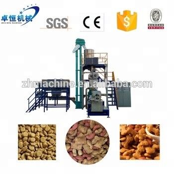 ステンレス・スティール レストラン ペットフード・ペレット・エクストルーダー 生産のための加工機械ライン