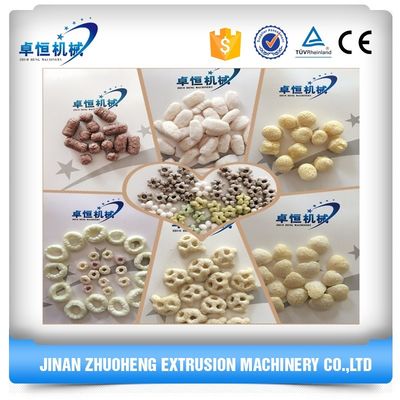 2023年 商業用脆いスナック生産ラインのための3000KGトウモロコシのパフングマシン