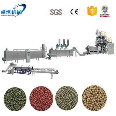 110kw/160kw/200kw/350kw フローティングフィッシュフード製造機械ライン 電圧 380v/400v/415v/440v