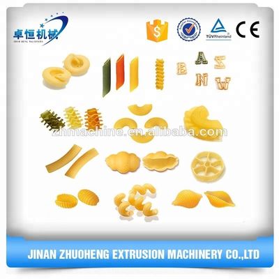 精度 生産ライン パスタ マカロニー スパゲッティ マシン 単回螺旋挤出機