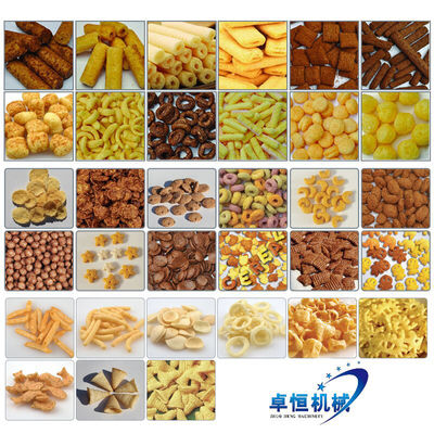 3000 KG 完全玉米粉 プフス スナック 製造 加工 機械 食品用 エクストルーダー