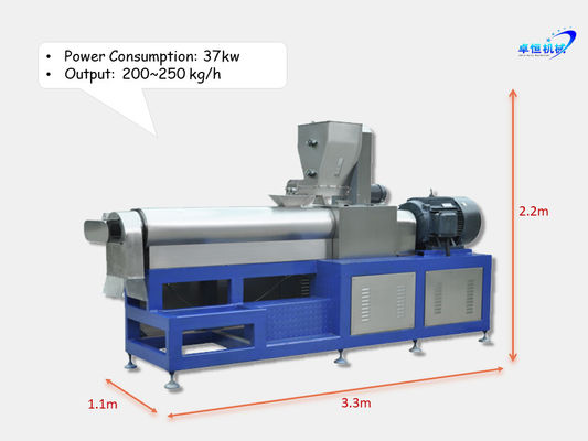 簡単 スナック 生産 容量 200-250kg/h 自動 プーフィング スナック 製造 機械
