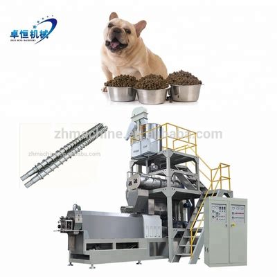 燃料オイル加熱 犬と猫のための自動ドライフードマシン ペットフード生産ライン