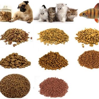 食品 150kg/h 容量 魚飼料 ペレット製造 乾燥した小型ペットフードのための加工機械