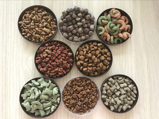 ペットフード生産エクスプローダー 操作が簡単で,大きな容量のツインスクリュー質感