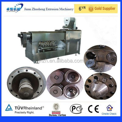 パーソナライズド シングルスクリューエクストルーダー マカロニ パスタ生産ライン 工業用