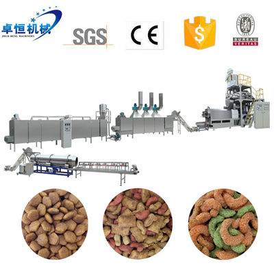 1500 KG ペットフードペレット加工 エクストルーダー 完全自動猫と犬のフードライン