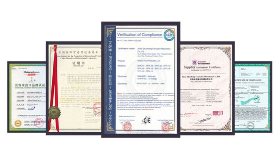 エンジンのコアコンポーネント ペン生産のための自動ショートパスタエクストルーダーマシン