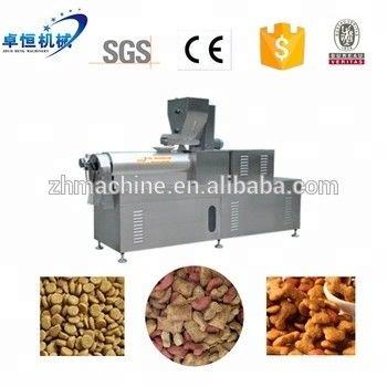 大容量 ツインスクリュー テクスチャ エクストルーダー ペット食品 生産 加工 ライン 機械