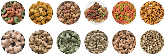 パーソナライズされたニーズのための完全に自動ペットフード生産プラント加工ラインマシン