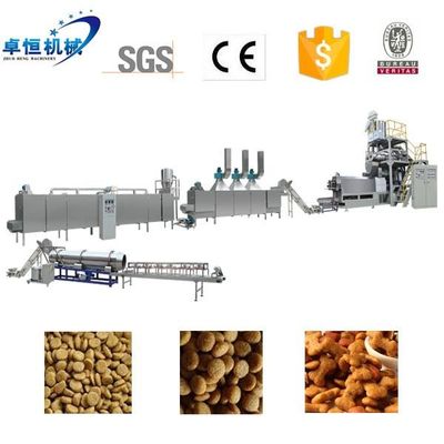 380V/50HZ 乾燥ペットフード 犬 猫 魚 食品製造機械 生産ライン 5000kg